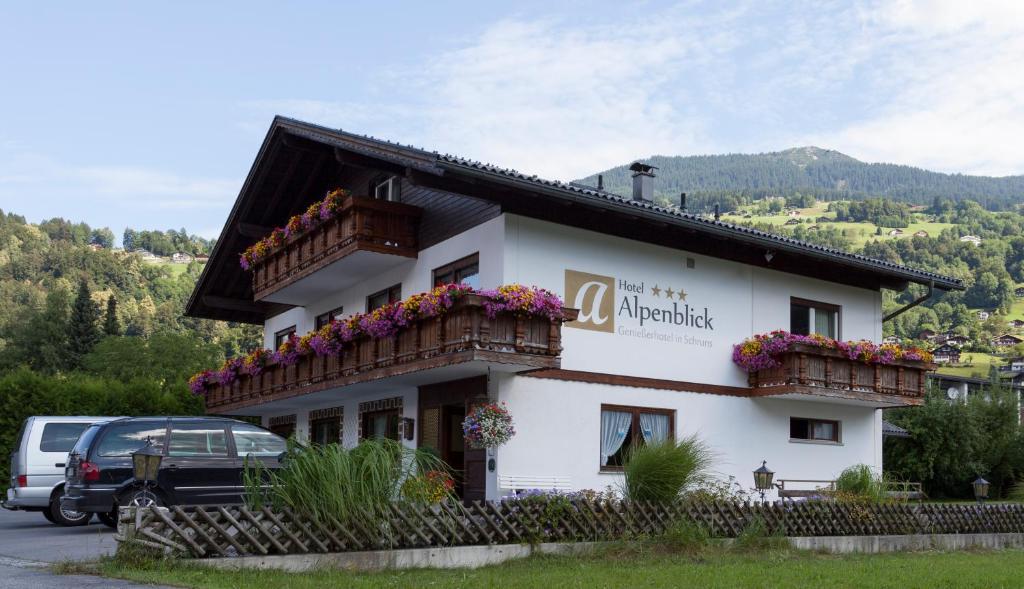 Hotel Alpenblick Schruns Exterior foto
